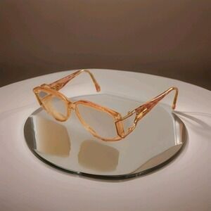 SL Gold & Marble Pink Vintage Eyeglass